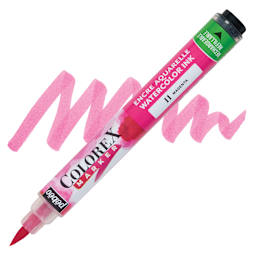Pebeo Colorex Refillable Marker - Magenta marker and swatch