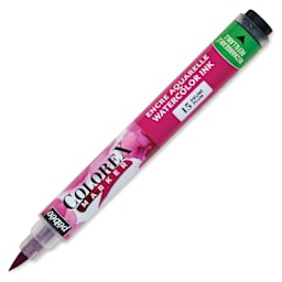 Pebeo Colorex Refillable Marker - Plum, cap off