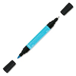 Faber-Castell Pitt Artist Pen Dual Tip Marker - Light Cobalt Turquoise 154
