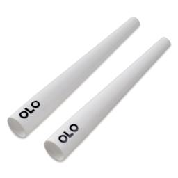 Olo Brush Handles - White, Pkg of 2