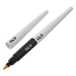 Olo White Brush Handle on Brush-Tip Marker Half (not included)