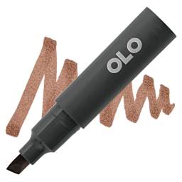 Olo Chisel-Tip Half Marker - O7.7 Golden Eagle marker and swatch