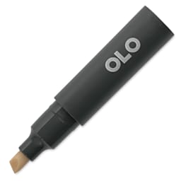 Olo Chisel Half-Marker Replacement - WG0 Warm Gray 0 - with cap off