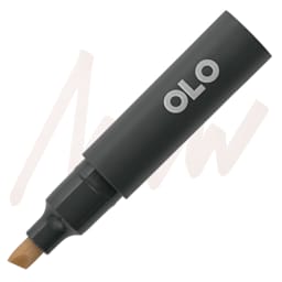 Olo Chisel Tip Half-Marker - WG1 Warm Gray 1 - marker and swatch