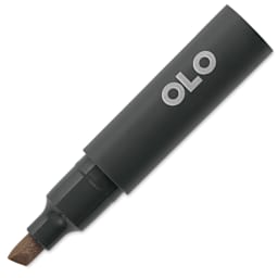 Olo Chisel Tip Half-Marker - WG3 Warm Gray 3 - with cap off