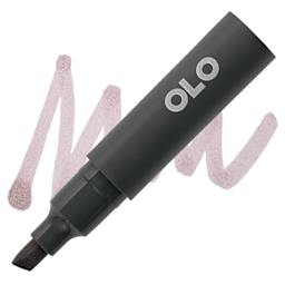 Olo Chisel Tip Half-Marker - WG5 Warm Gray 5 - marker and swatch
