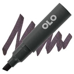 Olo Chisel Tip Half-Marker - WG9 Warm Gray 9 - marker and swatch