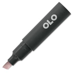Olo Chisel-Tip Half Marker - CG0 Cool Gray 0 with cap off