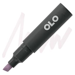 Olo Chisel-Tip Half Marker - CG1 Cool Gray 1 marker and swatch