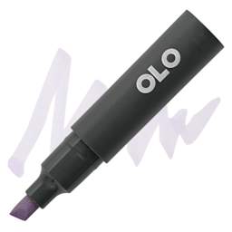 Olo Chisel-Tip Half Marker - CG3 Cool Gray 3 marker and swatch