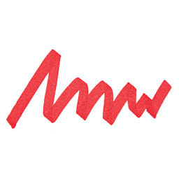 Olo Chisel Tip Half-Marker - R0.5 Vermilion - swatch