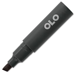 Olo Chisel Tip Half-Marker - RG6 Red Gray 6 - with cap off