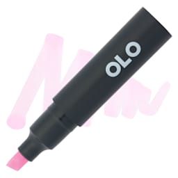 Olo Chisel-Tip Half Marker - RV1.1 Cherry Blossom - Marker and Swatch