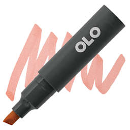 Olo Chisel Tip Half-Marker - OR4.4 Rosy Bonnet - swatch and marker