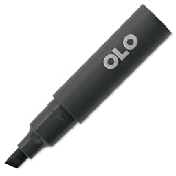 Olo Chisel-Tip Half Marker - R1.8 Maroon with cap off