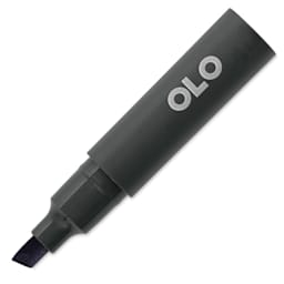 Olo Chisel-Tip Half Marker - B4.7 Denim with cap off