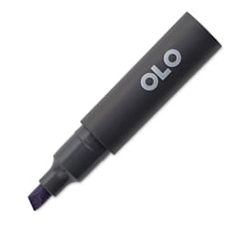Olo Chisel-Tip Half Marker - BV4.5 Concord Grape with cap off