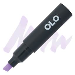Olo Chisel-Tip Half Marker - BV1.1 Lavender Jade - Marker and Swatch