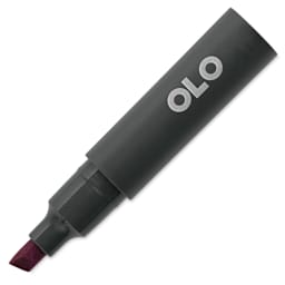 Olo Chisel Tip Half-Marker - V1.6 Petunia with cap off