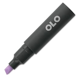 Olo Chisel-Tip Half Marker - BV2.0 Light Periwinkle with cap off