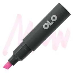 Olo Chisel-Tip Half Marker - V1.1 Heather marker and swatch