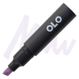 Olo Chisel-Tip Half Marker - BV4.2 Bellflower marker and swatch