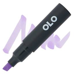 Olo Chisel-Tip Half Marker - BV1.2 Woodland Phlox - Marker and Swatch