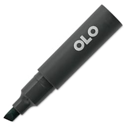 Olo Chisel-Tip Half Marker - G1.7 Evergreen with cap off
