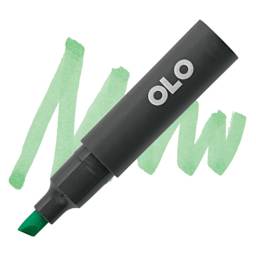 Olo Chisel Tip Half-Marker - G1.4 Spearmint - marker and swatch