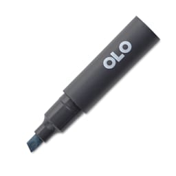 Olo Chisel-Tip Half-Marker - BG7.3 Blue Spruce with cap off