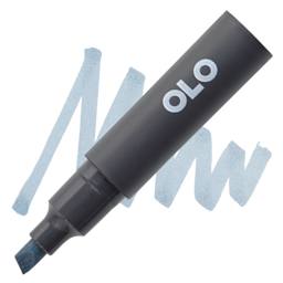 Olo Chisel-Tip Half-Marker - BG7.3 Blue Spruce marker and swatch