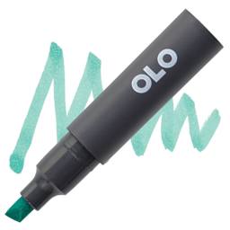 Olo Chisel-Tip Half Marker - BG2.4 Fluorite marker and swatch