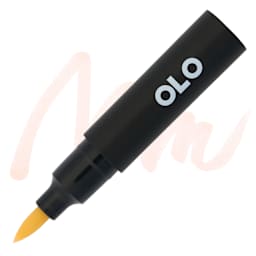 Olo Brush-Tip Half Marker - OR1.0, Sea Shell - Marker and Swatch