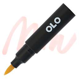 Olo Brush-Tip Half Marker - OR4.1, Oyster - Marker and Swatch