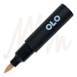 Olo Brush-Tip Half Marker - WG0 Warm Gray 0 marker and swatch