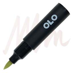 Olo Brush-Tip Half Marker - WG1 Warm Gray 1 marker and swatch