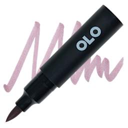 Olo Brush-Tip Half Marker - RG5 Red Gray 5 marker and swatch