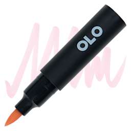 Olo Brush-Tip Half Marker - R5.1 Peony - marker and swatch