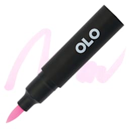 Olo Brush-Tip Half Marker - RV1.1, Cherry Blossom - Marker and Swatch
