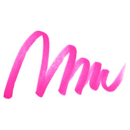 Olo Brush-Tip Half Marker - RV1.5, Bougainvillea - Swatch