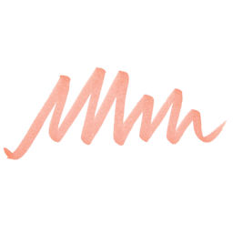 Olo Brush-Tip Half Marker - OR1.3 Papaya swatch