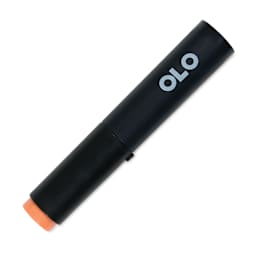 Olo Brush-Tip Half Marker - OR2.3 Salmon with cap on