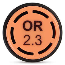 OLO Brush-Tip Half-Marker ends match ink color and have the color number.