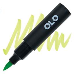 Olo Brush-Tip Half Marker - YG2.3 Muscat Grape marker and swatch