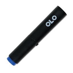Olo Brush-Tip Half Marker - B0.6 Lapis Lazuli with cap on
