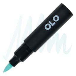 Olo Brush-Tip Half Marker - B2.0 Ice marker and swatch