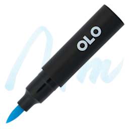 Olo Brush-Tip Half Marker - B0.2, Forget Me Not - Marker and Swatch