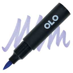 Olo Brush-Tip Half Marker - BV2.3 Hyacinth marker and swatch