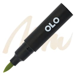 Olo Brush-Tip Half Marker - YG8.2, Sea Foam - Marker and Swatch