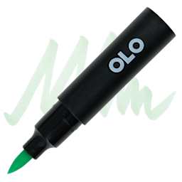 Olo Brush-Tip Half Marker - G0.1 Jadeite Glass marker and swatch